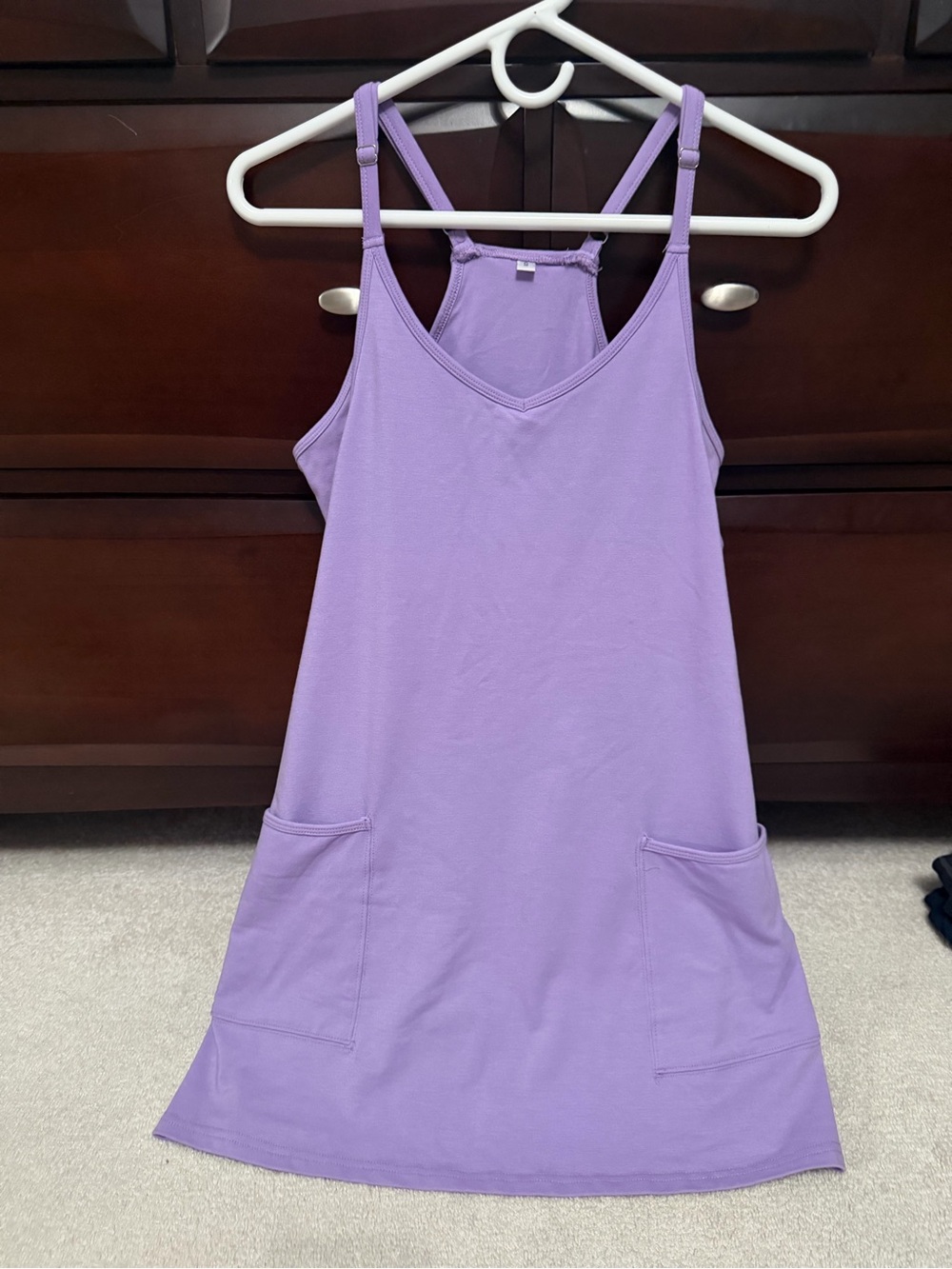 Women's Lavender dress romper